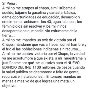 Credibilidad perdida