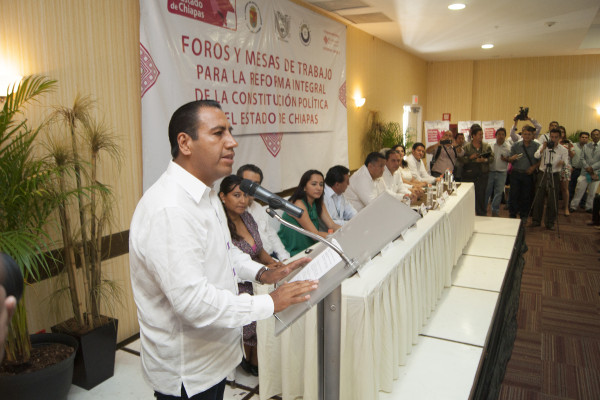 La ilegitimidad de la reforma constitucional que se propone para Chiapas viene de origen. Foto: Congreso