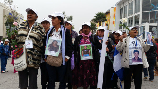 Madres de migrantes centroamericanos desaparecidos en México. Foto: MMM