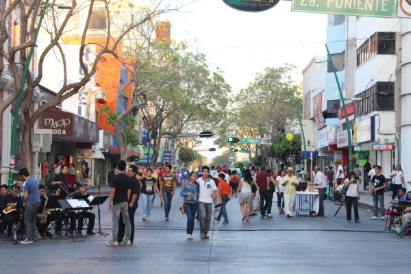 Aspecto de la avenida central durante el Festival de la Primavera. Foto: Arnold Jarquin/ Cortesía.