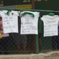 En en una escuela primaria de Chiapa de Corzo quemaron uniformes, como parte de las protestas contra la reforma educativa. Foto: Archivo