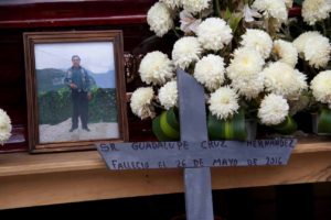 Guadalupe, uno de los dos fallecidos. Foto: Movimiento Pedrano de Chenalhó. 