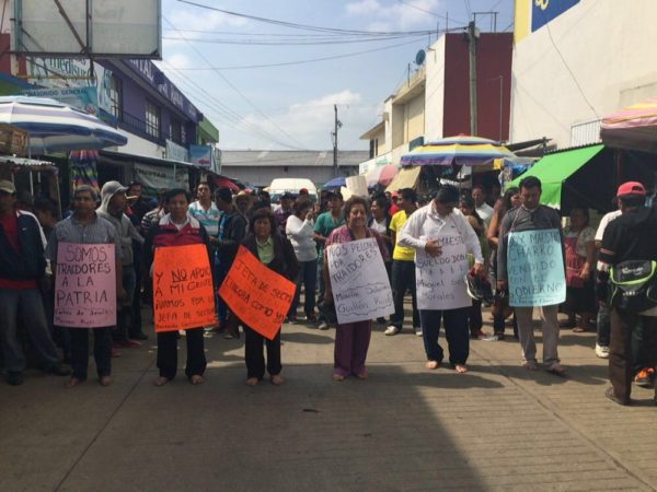 Directores y supervisores agredidos por manifestantes. Foto: Cortesía