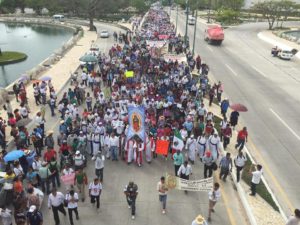 Así partió la marcha del parque Chiapasionate