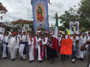 Líderes religiosos de la región de Los Bosques, al frente del Pueblo Creyente