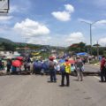 Bloqueo en la salida a Chiapa