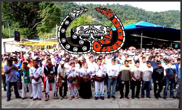 Encuentro entre el EZLN y CNI. Foto: Archivo