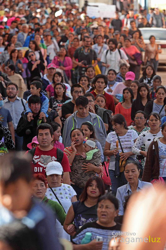 A 26 días del bloqueo carretero el apoyo de la sociedad civil sigue en aumento.