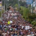 San Cristóbal de Las Casas, en pleno, salió a la calle a demandar la salida de Marco Cancino.