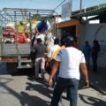 Descargan maestros la comida enviada por el EZLN