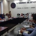 Reunión de las regidoras y sindicas municipales con la Comisión de Equidad y Género del Congreso del Estado. Foto: Sandra de los Santos. 