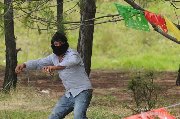 La agresión se dio desde diferentes frentes. Foto: Colectivo Tragameluz