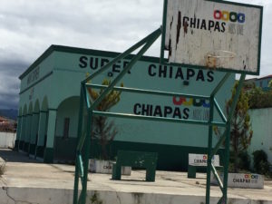 El supermercado Chiapas, abandonado. Foto: Chiapas Paralelo