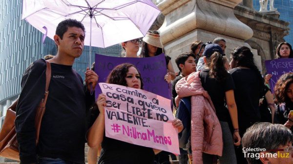 Los hombres que acudieron, fueron respetuosos del protagonismo d elas mujeres en la manifestación, aunque siempre la prensa, siempre, compuesta en su enorme mayoría, fue motivo de incomodidad. Ciudad de México