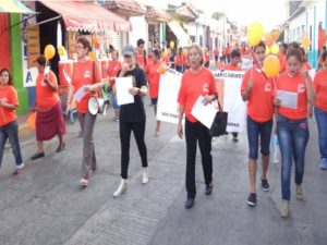 Selene Domínguez, del Frente Feminista de Chiapas