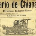 Primer diario en Chiapas. 1912.