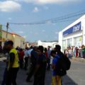 Saqueo en tienda de telefonía de Tapachula. Foto: Redes Sociales