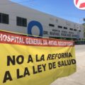 Personal de hospitales en Chiapas trabajan bajo protesta.