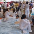 Enfermeras mantienen una huelga de hambre para exigir respeto a sus derechos laborales y el de derechohabientes. Foto: Centro de Derechos de la Mujer 