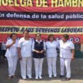 Enfermeras despedidas por denunciar crisis en el sistema de salud, hoy inician huelga de hambre exigiendo ser reinstaladas Nos quitó el trabajo para intimidarnos y negociar nuestro trabajo por nuestro silencio. No lo van a lograr. Foto: Chiapas Paralelo