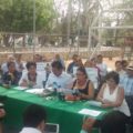 Reclaman habitantes de Los Laureles su derecho a cerrar el fraccionamiento con un portón de seguridad Habitantes de Los Laureles