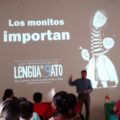 Presentación del periódico para niños y niñas "Lengua de Gato". Foto: María Gabriela López Suárez