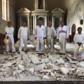 "Los Principales de Venustiano Carrazanza muestran los daños en su parroquia de San Bartolomé