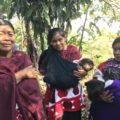 Mujeres desplazadas de Chalchiuitán. Foto: Ángeles Mariscal