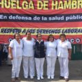Enfermeras que denunciaron la crisis en el sistema hospitalario de Chiapas