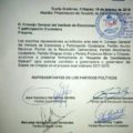 Segundo oficio que el representante del PVEM entrega al IEPC