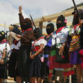 "Acordamos vivir y vivir es luchar”, mujeres zapatistas inauguran Encuentro 
Foto Hazel Zamora Mendieta (2)