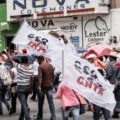 La CNTE cumple hoy tres meses de haber iniciado el paro laboral y manifestaciones para abrogar la reforma educativa. Foto Francisco López Velázquez ChiapasPARALELO 