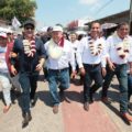 Julión Álvarez, José Luis Gómez Santaella, Eduardo Ramírez Aguilar y José Octavio García Macias. Foto tomada de Facebook