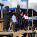Los proyectos del Sistema para el sureste, son un despojo: Subcomandante Galeano Subcomandante Insurgente Moises y el Subcomandante Galeano.
Foto: Isaín Mandujano