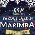 Cartel Parque Jardín de la Marimba XXV Aniversario