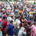 Miles de migrantes ya se encuentran en la frontera con Guatemala