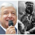 Andrés Manuel López Obrador y el Sub Comandante Marcos (Galeano) 