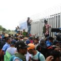 “La Otra Caravana” llega a México y se desata enfrenta ,Foto Elías Villacinda 