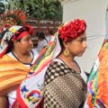 Durante la celebración se realiza la danza del Yomoetzé. Foto: Sandra de los Santos.