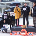 Familia de Mariano Abarca frente a la Corte de Justicia de Canadá. 