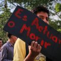 Por redes y consignas, nueva generación protesta por un medio ambiente sano Foto - Roberto Ortiz (2)