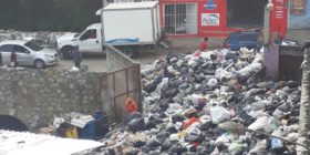 Basurero improvisado en pleno centro de San  Cristóbal de las Casas   