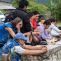 "Hacia allá las trincheras". Foto: Isaac Guzmán.