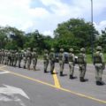 Militares de la Guardia Nacional en operativo para detener migrantes en la frontera sur. Foto: Cortesía