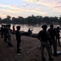 Guardia Nacional cerca el río Suchiate
