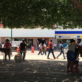 Migrantes de Haití en Tapachula. Foto: ODEMECA