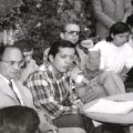 © Luis Echeverría, Velasco Suárez y estudiantes. Auditorio de los Constituyentes. AGN Fondo Hermanos Mayo (concentrados, sobre 363). 1975.