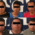 Octavio Jovanovi “N”, de 33 años; Johan Eulises, de 22 años; Raúl “N”, de 49 años; Fabián “N”, 29 años y Ana Marleni “N”, 32 años. Implicados por hechos de Cacahoatán