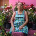 Doña Zenaida; la vendedora que no busca riqueza, sino una ciudad llena de flores Doña Zenaida, la motivadora del Tuxtla verde
Foto: Guillermo Ramos