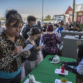 MEXICALI, BAJA CALIFORNIA, 21MARZO2020.- Ciudadanos acudieron a emitir su voto en la consulta ciudadana sobre la instalación de la cervecera Constellation Brads. 27 módulos operados por servidores de la Nación de la Secretaría de Gobernación fueron instalados en distintos puntos de la ciudad fronteriza, mismos que reflejaron una importante asistencia de ciudadanos. FOTO: OMAR MARTÍNEZ  /CUARTOSCURO.COM